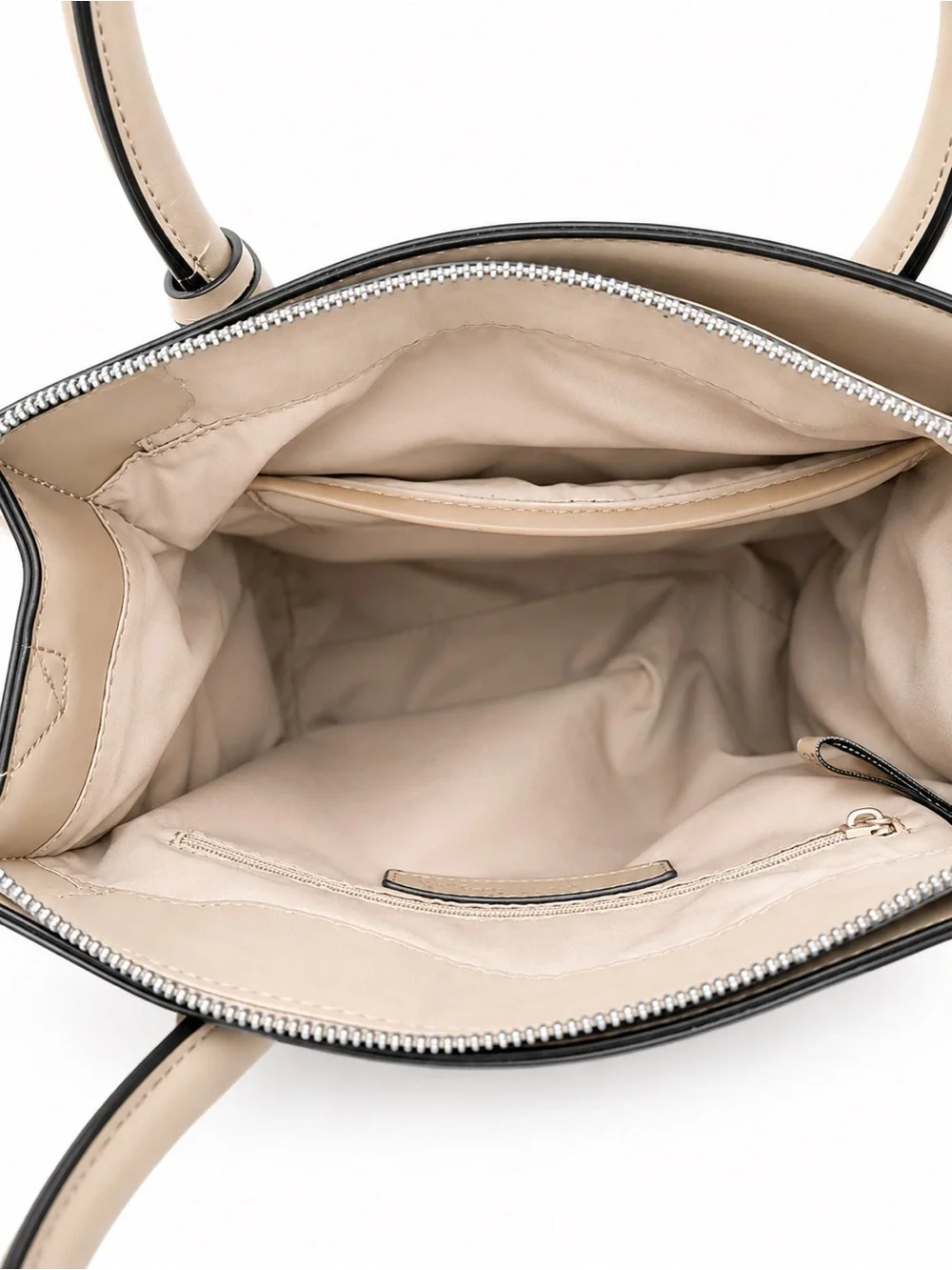 Nine West Embossed Satchel Handbag – Beige/Cream – Brand New, Never Used